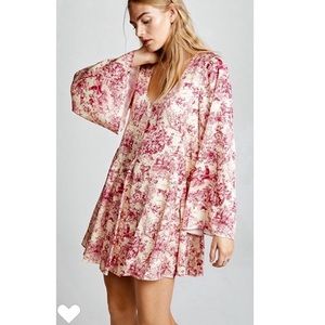 Elizabeth & James Aga Dress toile print